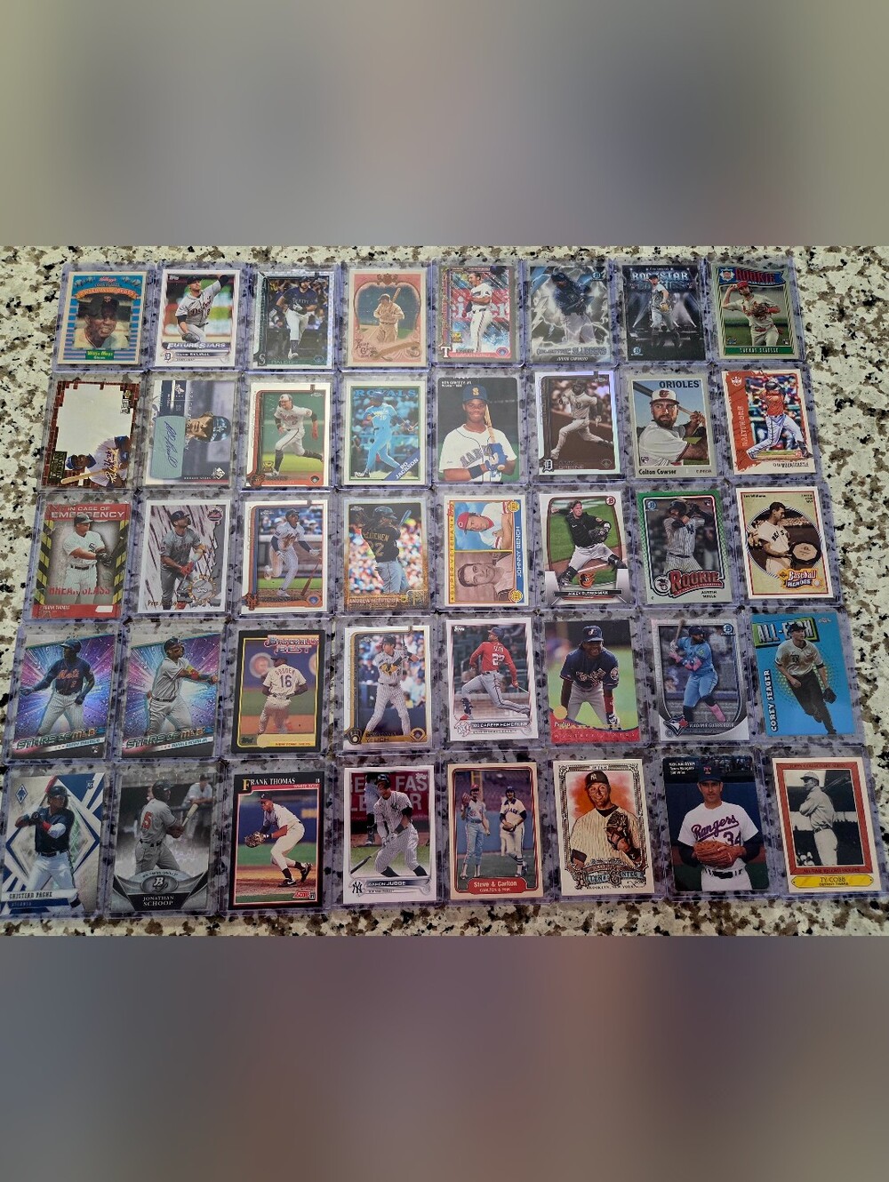 Baseball Cards Mixed Lot - 90s-Today, Rookies, Stars, Inserts, HOFers, MLB